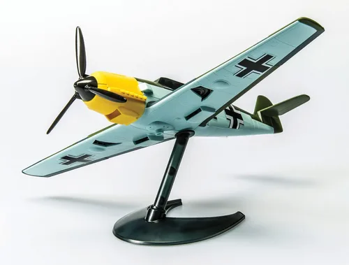 Miniatura 9 de Airfix Quickbuild Messerschmitt 109 - Kit de construcción de modelo de plástico de avión en ladrillo J6001
