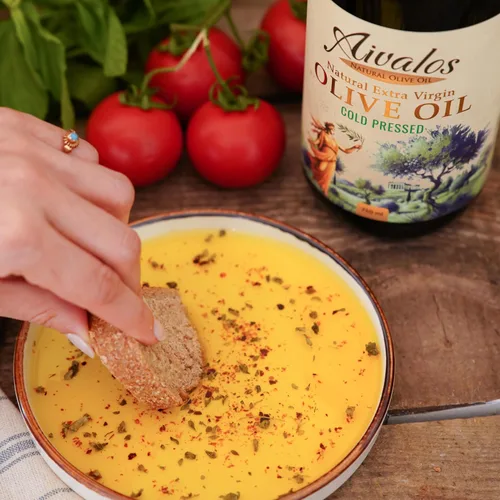 Miniatura 6 de Aceite de oliva virgen extra Aivalos – AOVE de cosecha temprana de polifenol de una sola propiedad de Turquía Prensado en frío a 80.6 °F 0.56%