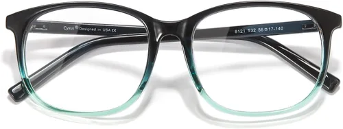 Miniatura 22 de Cyxus Gafas de bloqueo de luz azul para hombres y mujeres, cuadrados, TR90, marco antifatiga ocular, oficina, computadora, juegos, estudio 8208