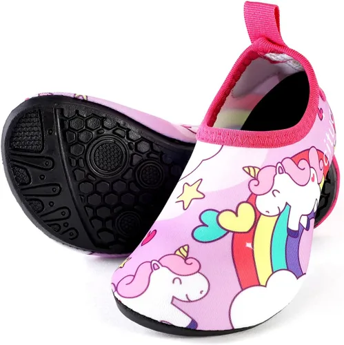 Zapatos de agua para niños al aire libre, secado rápido, calcetines acuáticos para deportes, playa, natación, surf, ligeros, para niños pequeños y