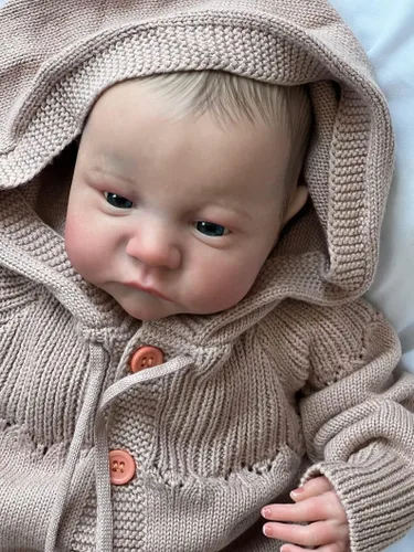 Miniatura 2 de iCradle Reborn - Muñeca de silicona realista de 19 pulgadas, regalo de cumpleaños para niños de 3 años en adelante