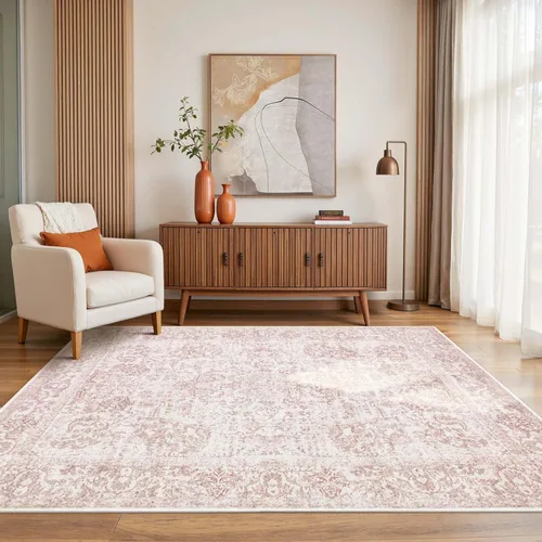 Miniatura 105 de Rugxara Alfombra de entrada lavable de 3 x 5, alfombras de pasillo bohemias antideslizantes para pasillo, entrada, cocina, baño, cuarto