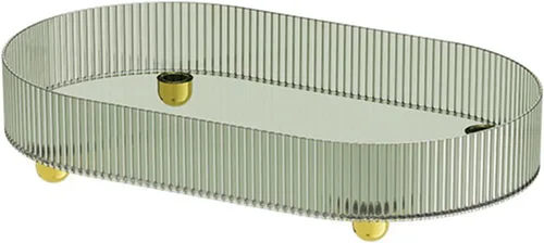 Miniatura 8 de Bandeja ligera de lujo, mesa de almacenamiento de taza de té, bandeja de mesa de maquillaje, bandeja decorativa para tocador utilizada