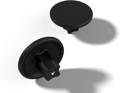 Miniatura 11 de Paquete de 10 tiradores de metal sólido para gabinetes de baño y decoración del hogar, manijas de gabinete de cocina de metal inoxidable Paquete