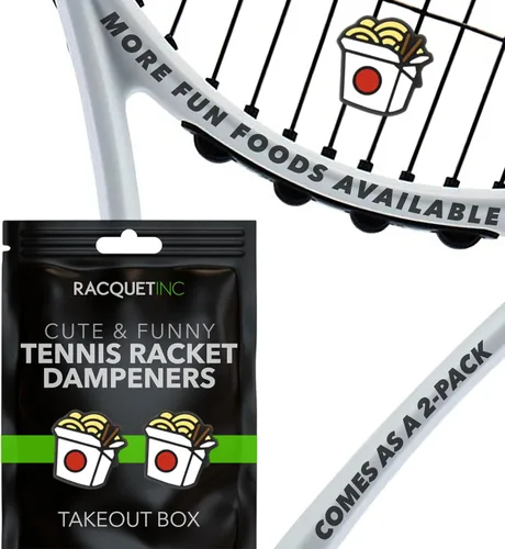 Miniatura 24 de Racquet Inc Regalos de Tenis - Amortiguadores de Vibración para Raqueta de Tenis - Absorbe Choques, Reduce la Vibración de las Cuerdas para Mejor