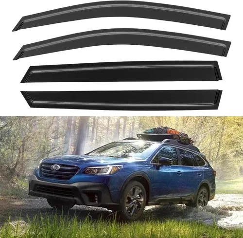 Miniatura 73 de YQAUTEC Viseras de Ventana Protectores de Lluvia para Honda Civic 2022 2023 2024 2025 2026, Deflectores de Viento de Ventilación de Ventana Fuera