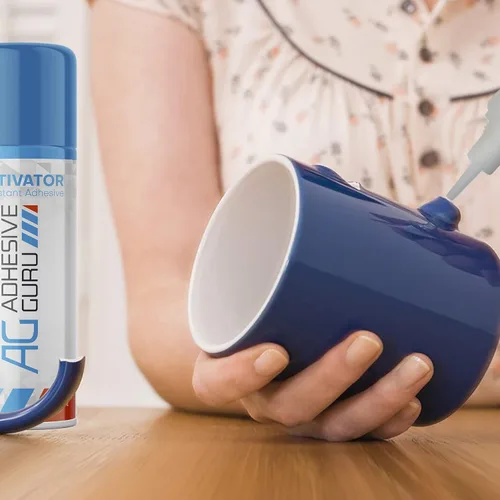 Miniatura 2 de Adhesive Guru CA Glue Accelerator Spray (2 x 6.75 onzas líquidas) Activador de aerosol para súper pegamentos – No es un pegamento por sí mismo