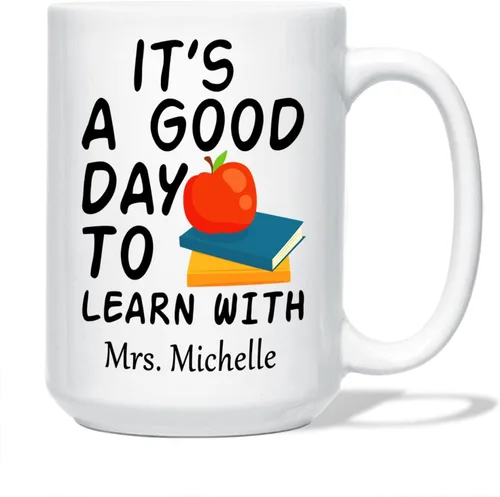 Miniatura 11 de Taza para el mejor maestro del mundo, regalo personalizado para profesor con nombre, taza de café para el mejor maestro, regalo personalizado