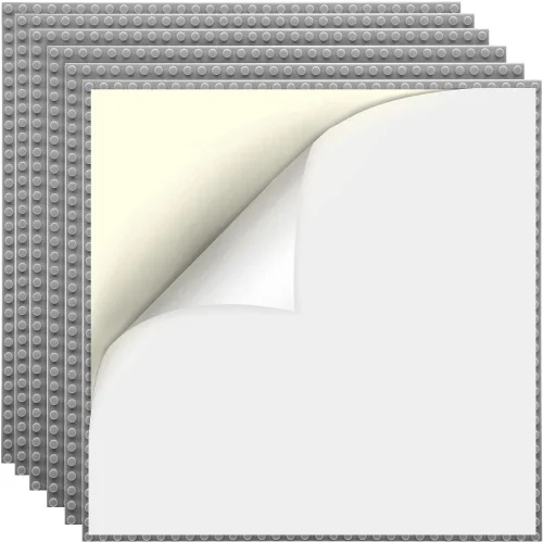 Miniatura 8 de Lekebaby Base de construcción clásica para ladrillos de construcción, 100% compatible con las principales marcas: placa base de 10 x 10 pulgadas