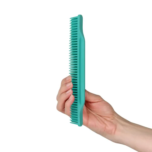 Miniatura 18 de Allegro Combs Peine desenredante de 3 filas, cepillo definidor de rizos de dientes anchos para cabello rizado de mujer, perfecto para estilistas