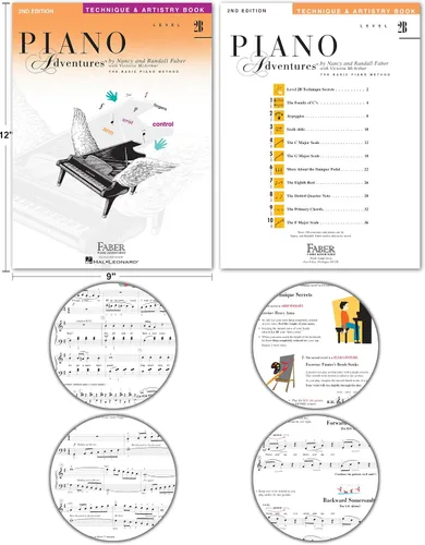 Miniatura 4 de Piano Adventures Level 2B Conjunto de Aprendizaje por Nancy Faber - Libros de Lección, Teoría, Interpretación, Técnica y Destreza Artística