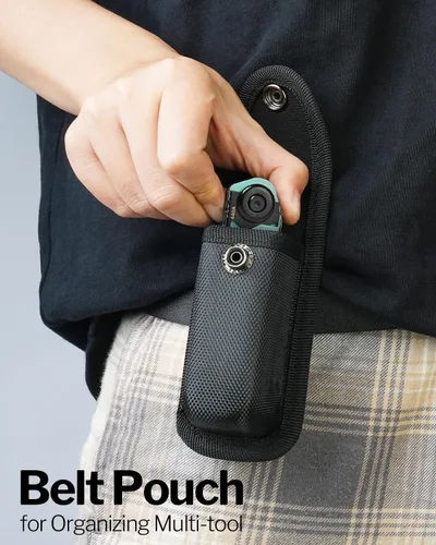 Miniatura 2 de VIPERADE VAK4 Multiherramienta de bolsillo para hombres, multifuncional 21 en 1 con funda, para camping al aire libre, supervivencia y uso diario