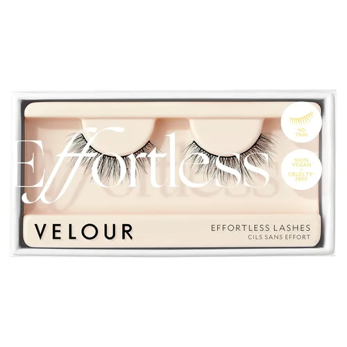 Miniatura 9 de Velour Pestañas postizas sin esfuerzo, pestañas postizas de aspecto natural, pestañas esponjosas y ligeras sin recortar, pestañas postizas