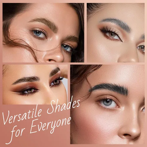 Miniatura 5 de Lápiz de cejas Microblading, 3D resistente al agua, 4 puntas, microblading para cejas, maquillaje de cejas con relleno de huecos, maquillaje