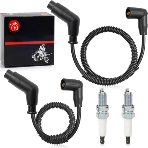 Bujía y tapa de alambre de 15 pulgadas/24.4 pulgadas para Can Am Commande Renegade Outlander MAX 500 570 650 800 800R 1000 1000R Bombardier TRAXTER