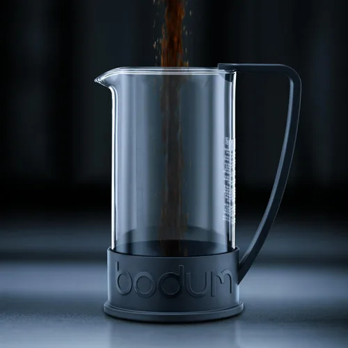 Miniatura 2 de Bodum 51oz Brasil Prensa francesa para café, Vidrio de borosilicato resistente al calor, negro - Fabricado en Portugal