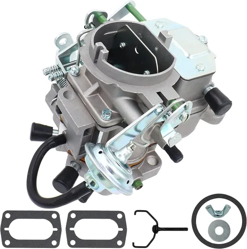 Miniatura 9 de NENKUTEN Carburador de 2 Barriles para Modelos de Dodge Truck Plymouth 273-318 4.5L 5.2L Motores V8 1966-1973 BBD Obturador Manual de 2BBL con Juntas