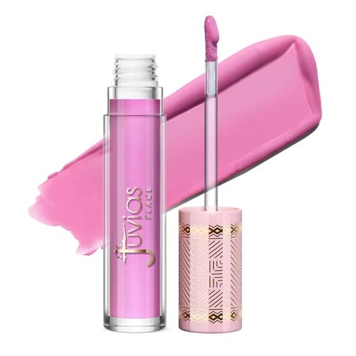 Miniatura 11 de Juvia's Place Smoothie Lip Gloss Pink Velvet - Brillo de labios crema hidratante con tonos rosa y malva - Brillos voluminosos no pegajosos - Brillo
