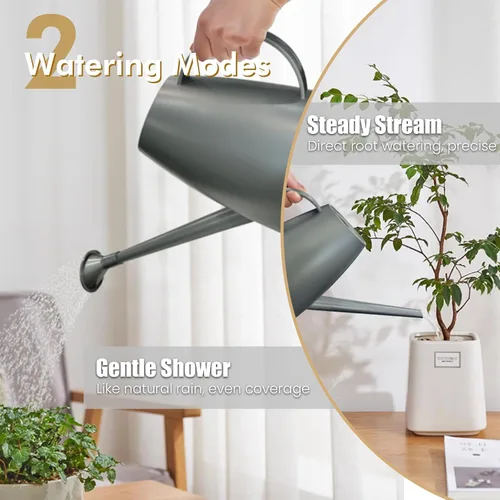 Miniatura 2 de Regadera para plantas de interior y exterior, modernas regaderas pequeñas con boquilla extraíble, regadera de boquilla larga para plantas bonsái