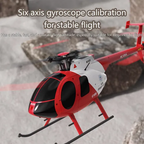 Miniatura 2 de Helicóptero RC, modelo de avión MD500 C189 1/28 2.4G 4CH modelo de helicóptero de un solo rotor (versión RTF)