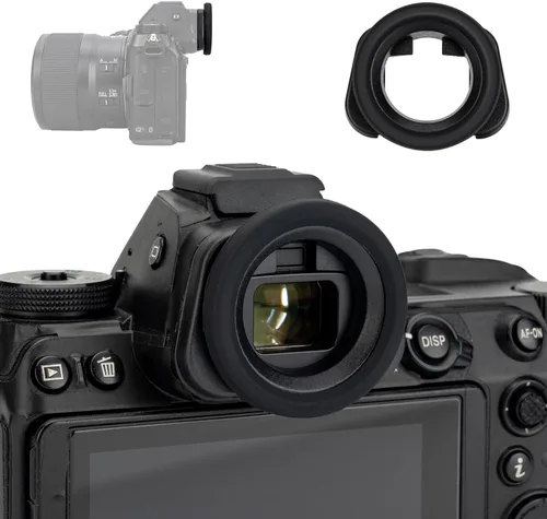 Miniatura 12 de Cubre visor de silicona suave para cámara ocular para Nikon Zfc Z fc, reemplaza al protector de la copa ocular Nikon DK-32