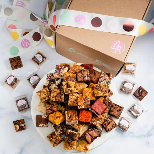 Miniatura 12 de Brownie Points Brownies para bebé, 75 ingredientes envueltos individualmente, ingredientes finos y frescos, caja de regalo y cestas de regalo