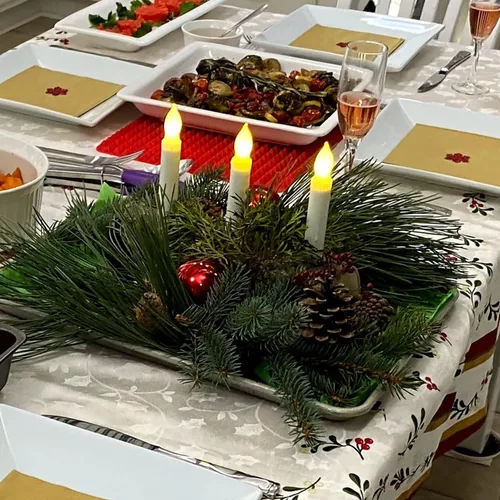 Miniatura 7 de Homemory - 12 velas cónicas LED sin llama, candelabros operados con pilas con llama parpadeante amarilla cálida, sin control remoto, 0.79 x 6.5
