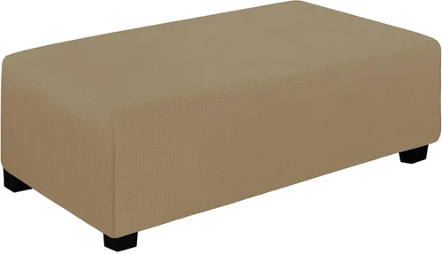 Miniatura 27 de Easy-Going Funda Elástica para Otomana Taburete de Almacenamiento Plegable Protector de Muebles Funda Rectangular Suave con Parte Inferior Elástica