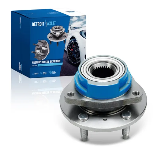 Miniatura 103 de Detroit Axle - Conjunto de cubo de rodamiento de rueda delantera para Nissan Altima 02-06 (3.5L V6)/Maxima 00-08, INFINITI I30 00-01/I35 02-04 5