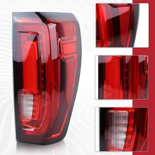 Miniatura 4 de Conjunto de Luz Trasera LED Tipo Lámpara Trasera Compatible para el Lado Derecho del Pasajero Para 2019-2023 GMC Sierra 1500/2500 HD/3500 HD