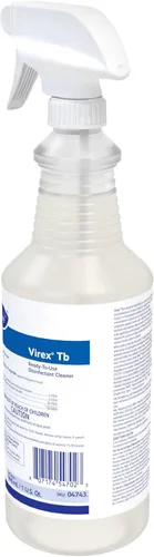 Miniatura 3 de Diversey Virex Desinfectante para tuberculosis, con aroma a limón, de 32 onzas, en aerosol. Paquete de 12 unidades.