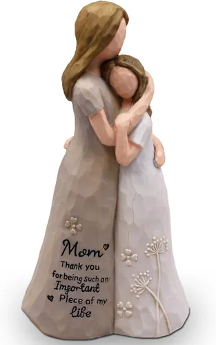 Miniatura 10 de BORLESTA Regalos de cumpleaños para el día de la madre, regalos para mamá de parte de la hija, regalos de madre de la novia, figura esculpida