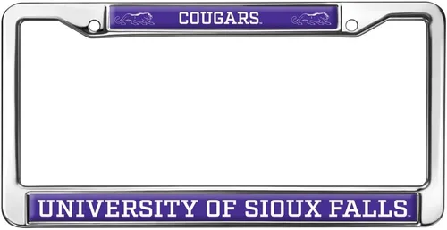 Miniatura 143 de Texas A&M University - Texarkana Mascot - Marco de metal estándar para placa de matrícula de tamaño completo
