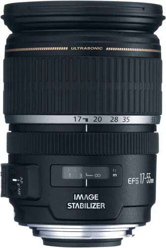 Canon EF-S 17-55mm f/2.8 IS USM Lente para cámaras DSLR Canon, Negro - 1242B002