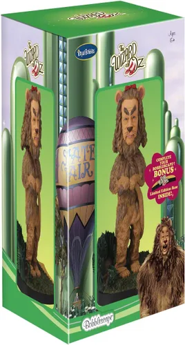 Miniatura 4 de Royal Bobbles La Cabeza Bobblehead de León Cobarde del Mago de Oz Figura Coleccionable Bobblescape