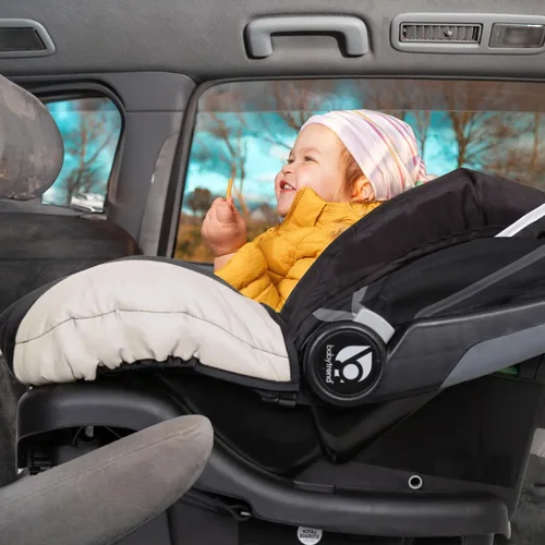 Miniatura 7 de Baby Trend Ally Sistema de Viaje con Asiento de Automóvil Portátil para Bebé Recién Nacido con Arnés y Funda Extra Acogedora para Bebés de Hasta 35
