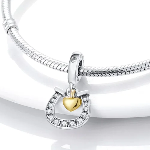 Miniatura 2 de Parmuz Dijes para pulseras de plata de ley 925 con diseño de mariposa para viajes de verano, cuentas de la suerte del océano, regalo de joyería