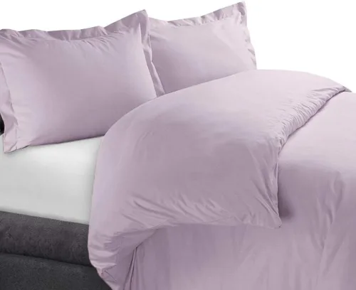 Miniatura 12 de Royal Hotel Bedding Juego de funda de edredón de 300 hilos, 100% algodón, juego de funda de edredón de 2 piezas, tamaño individual, ropa de cama