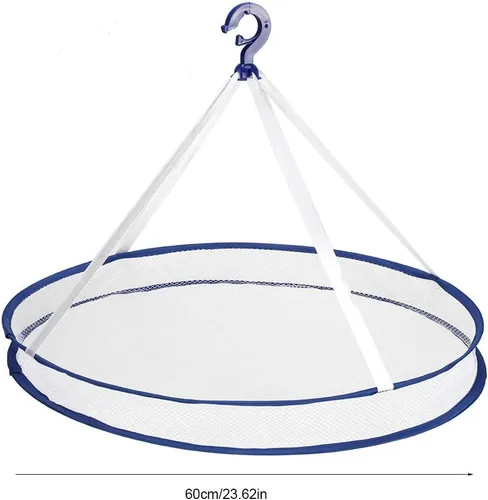 Miniatura 4 de Estante plegable para ropa sucia, tendedero plegable para ropa interior, suéteres, juguetes de peluche, estante de secado de ropa plegable, estante