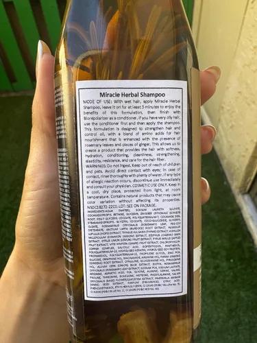 Miniatura 9 de Shampoo de Romero Milagros - Productos colombianos para el cuidado del cabello para el crecimiento natural, fortalecimiento y reparación, juego