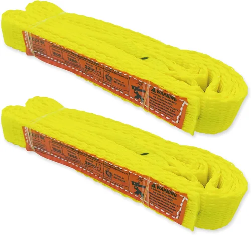 Miniatura 21 de Correa de 1 capa de 1" x 4 pies para elevación 2 paquetes Correas de amarre resistentes para aparejo, movimiento, remolque y elevación KODIAK STRAPS