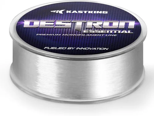 Miniatura 12 de KastKing Destron Essential - Línea de pesca de monofilamento, revestimiento avanzado de polímero para alta resistencia a la abrasión, súper suave