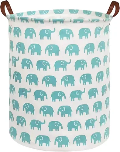 Miniatura 9 de Cesta de lavandería plegable para dormitorio, cesta de ropa impermeable para baño, bolsa grande de lavandería para dormitorio universitario