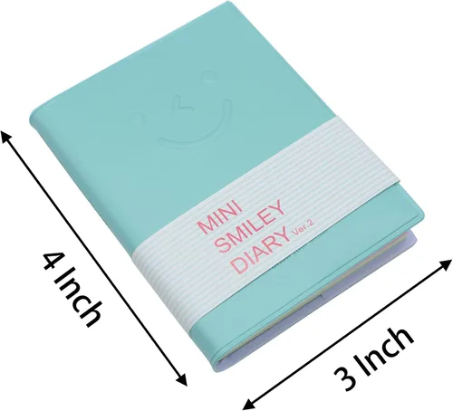 Miniatura 2 de Yansanido, anotador mini de 5 x 3 pulgadas con funda de piel sintética, variedad