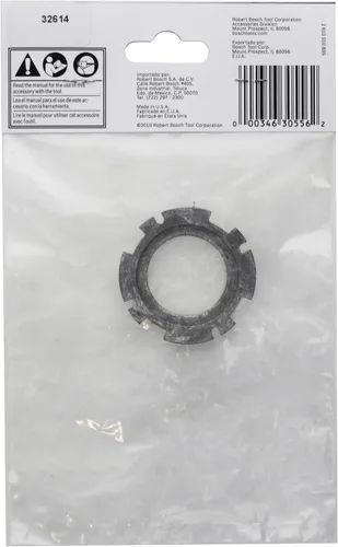 Miniatura 5 de BOSCH Adaptador de guía de plantilla de enrutador roscado RA1100, plata