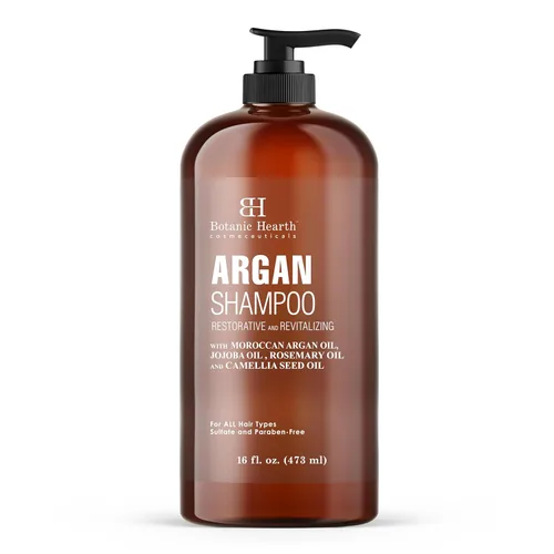Miniatura 13 de Botanic Hearth Champú de Manteca de Karité Africana Infundido con Aceite de Jojoba, Ácido Hialurónico, Vitamina E y Ceramida Champú Aclarante