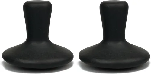 Miniatura 8 de DEFUNX Piedras Calientes para Masaje - Piedras de Basalto en Forma de Seta para Masaje en Spa en Casa, Relajación y Alivio del Dolor