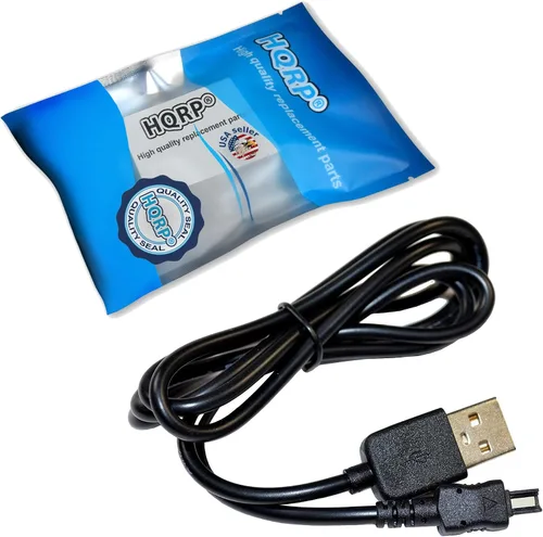 Miniatura 2 de HQRP Cable de carga USB compatible con Nikon COOLPIX L100 L105 L110 L120 L310 L320 L330 L340 L810 L820 L830 L840 S830 B500 Cámara digital 25803