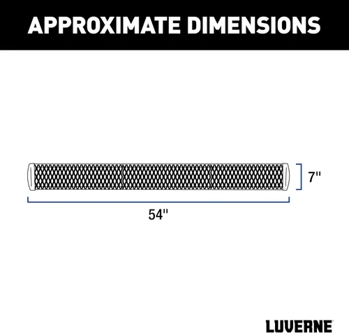 Miniatura 2 de FTNF Luverne 415254-570749-0 - Kit de flota de escalón trasero de aluminio negro de 54 pulgadas, compatible con Select Dodge, Freightliner