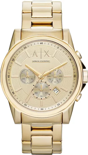 Miniatura 14 de Reloj cronógrafo Armani Exchange AX para hombre con correa de cuero, acero inoxidable o silicona